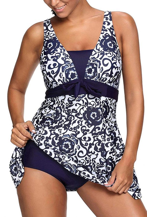 swimsuits for all women elegant body shaping swimdress